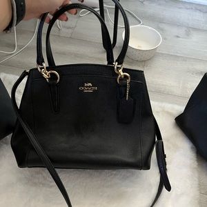 Coach small black crossbody handbag